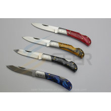 Resin Handle Pocket Knife (SE-122)